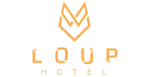 Logo con insignia amarillo 210 px Loup Hotel